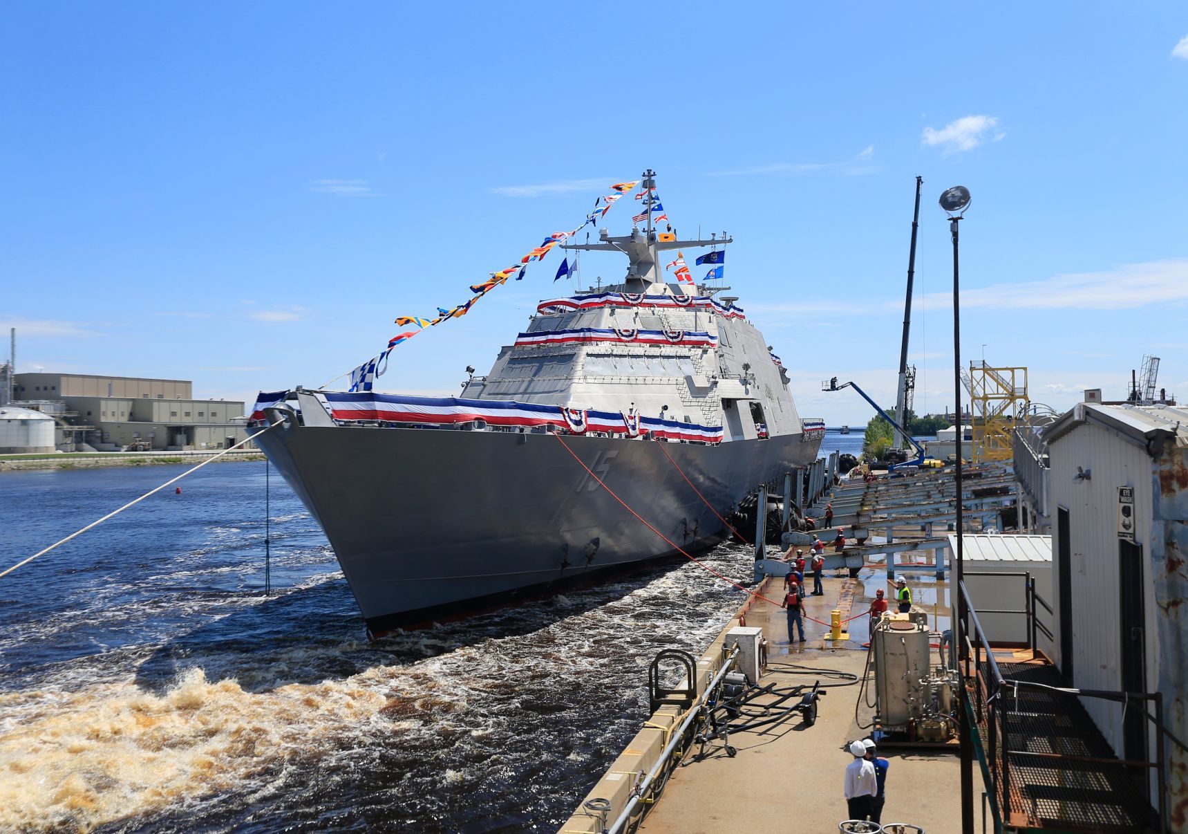 USS Billings inspection